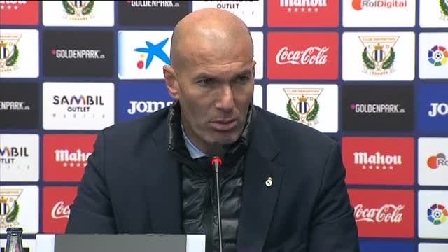 Zidane: Hemos tenido un momento difícil, pero ahora las cosas nos salen bien