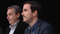 Zapatero, Iglesias y Garzón se unen por Evo Morales