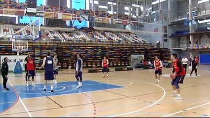 下载视频: La selección española de baloncesto prepara su partido ante Bielorrusia