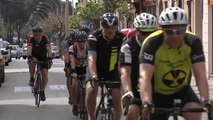 Simulacro en Mallorca para la conviviencia entre bicicletas y vehículos