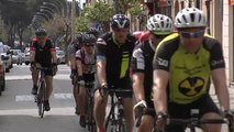 Simulacro en Mallorca para la conviviencia entre bicicletas y vehículos