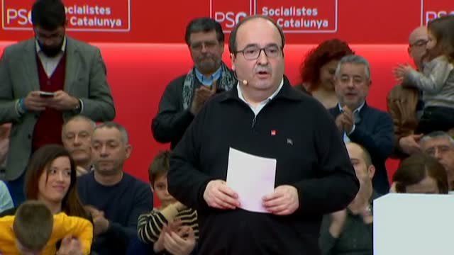 Iceta defiende una escuela en la que el catalán sea el centro de gravedad