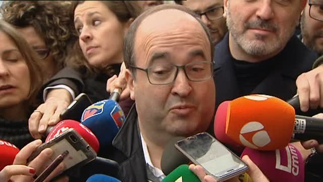 Iceta critica que el Gobierno utilice el 155 para cambiar la política lingüística en las escuelas catalanas