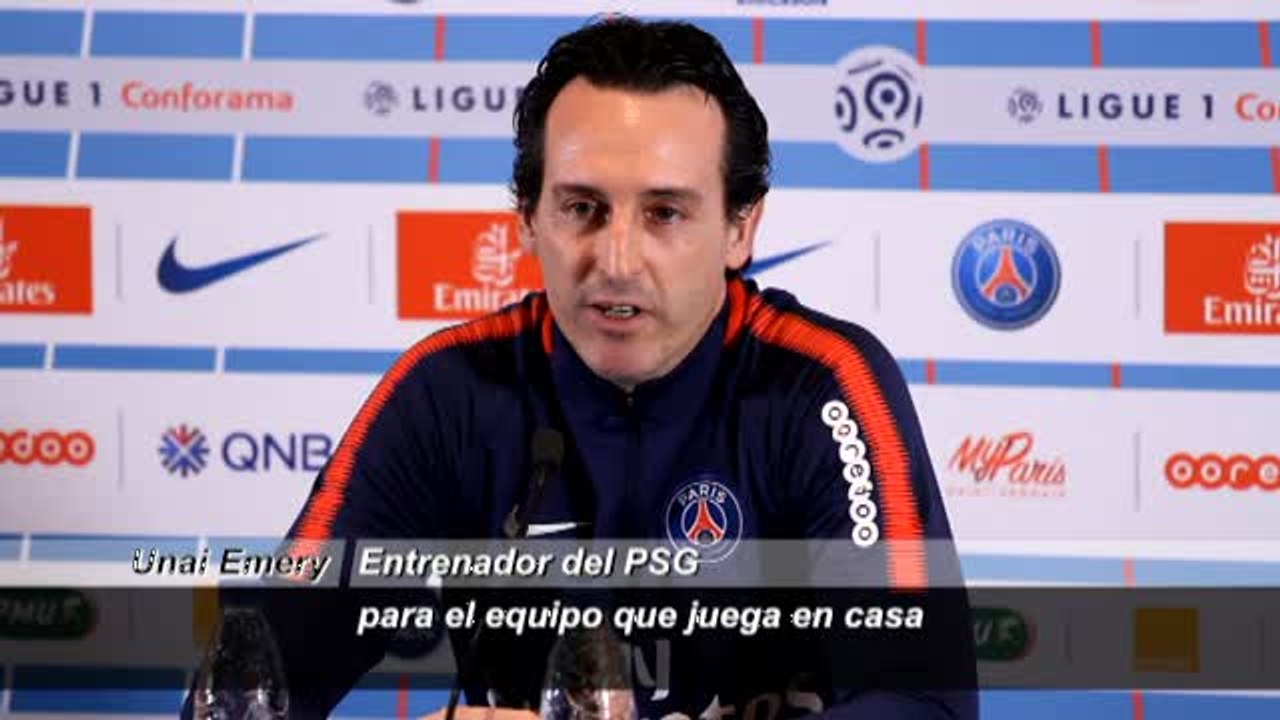 Emery quiere al mismo árbitro para el PSG-Real Madrid "bajo el mismo criterio"
