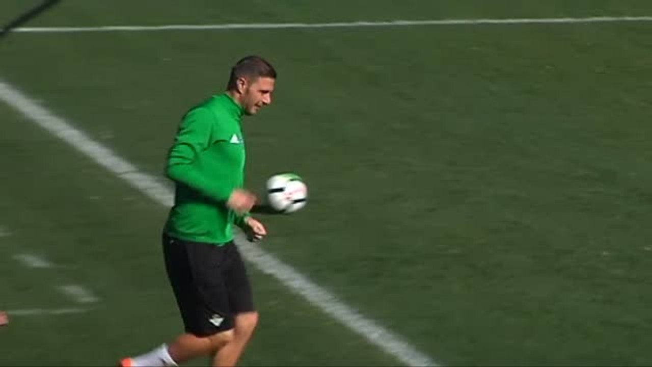 El Betis se entrena pensando en el Real Madrid