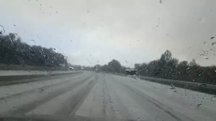 Fuertes granizadas en Cataluña