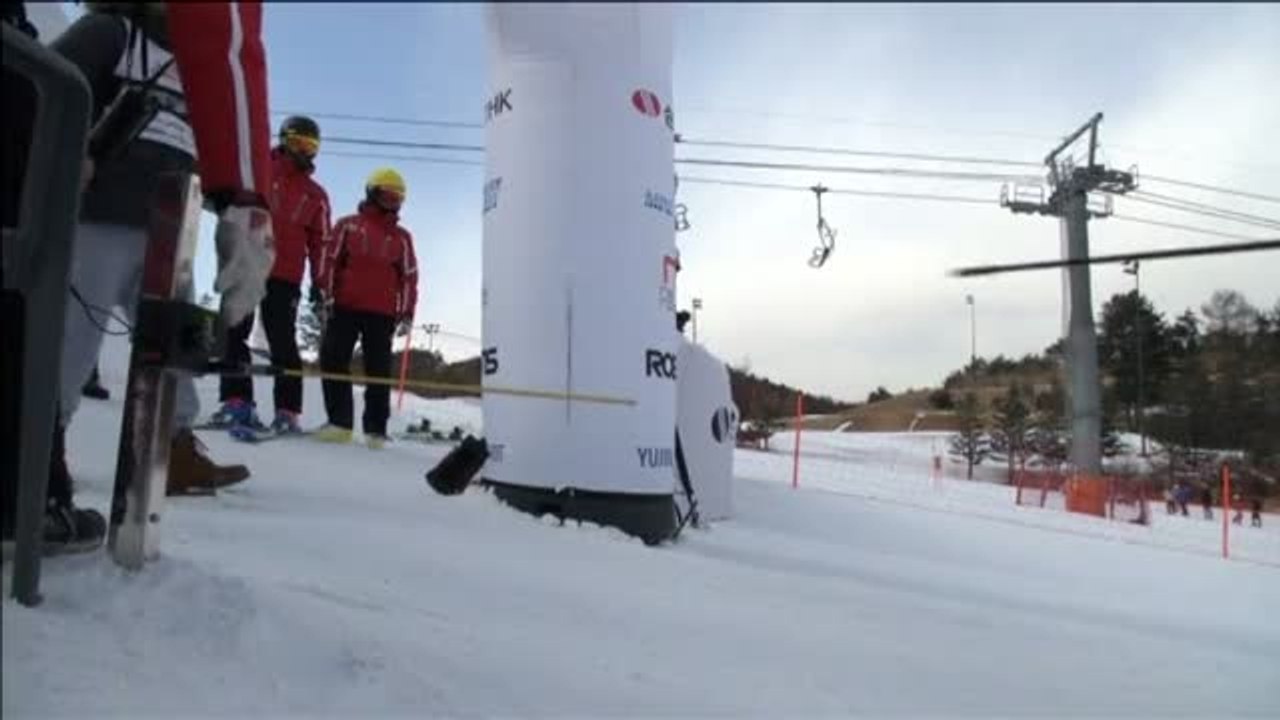 La primera competición de esquí realizada por robots ha tenido lugar en los Juegos Olímpicos de Pyeongchang