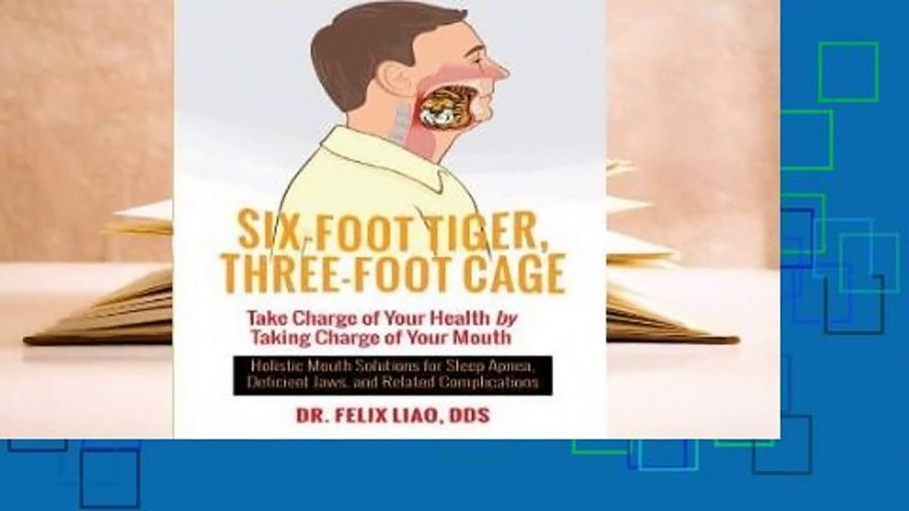 About For Books  Six-Foot Tiger, Three-Foot Cage: Take Charge of Your Health by Taking Charge of
