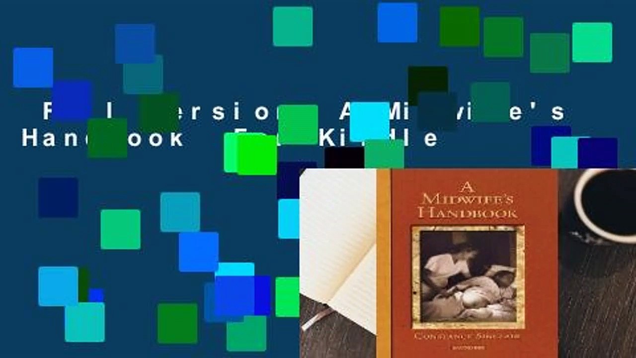 Full version  A Midwife's Handbook  For Kindle