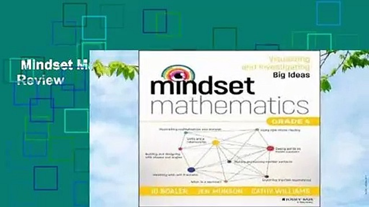 Mindset Math, Grade 4  Review