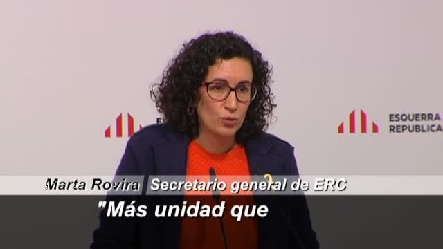 Rovira separa el reconocimiento de la legitimidad de Puigdemont de la formación de un gobierno efectivo en Cataluña.
