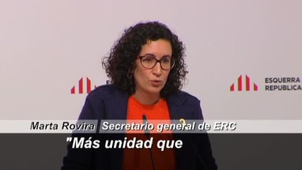 Rovira separa el reconocimiento de la legitimidad de Puigdemont de la formación de un gobierno efectivo en Cataluña.