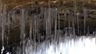 Las gélidas temperaturas provocan la creación de estalactitas en Medina de Rioseco
