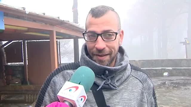 Alerta por viento y nieve en Canarias