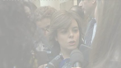 Sáenz de Santamaría: "Los parlamentos están para investir diputados que cumplan la ley"