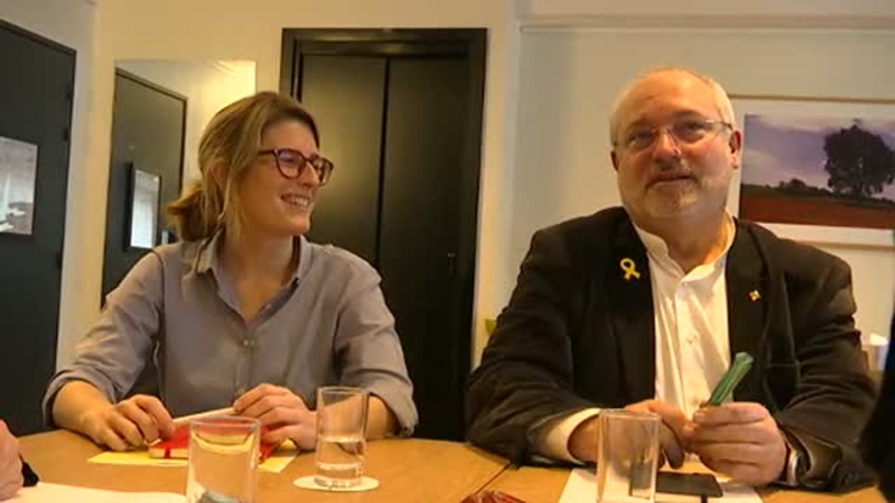 Puigdemont se reúne en Bruselas con diputados de Junts per Catalunya