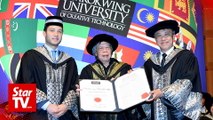 Wong Chun Wai gets honorary doctorate