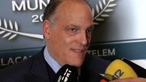 Tebas califica las declaraciones de Piqué de desafortunadas