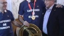 La cena de los campeones de Europa de balonmano