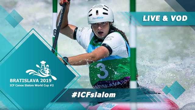 2019 ICF Canoe Slalom World Cup 2 Bratislava Slovakia / Semis – C1w, K1m -  video Dailymotion