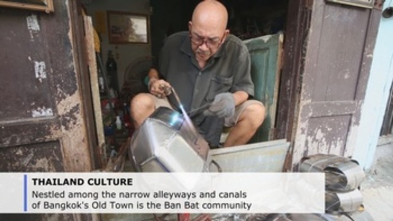 Thailand's last remaining artisans craft alms bowls for Buddhist monks