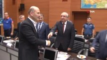 İçişleri Bakanı Soylu, Seçim Güvenlik Toplantısına katıldı