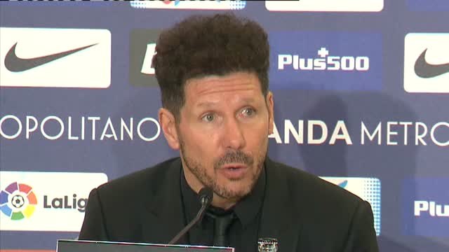Simeone: Este año voy a terminar siendo mejor entrenador