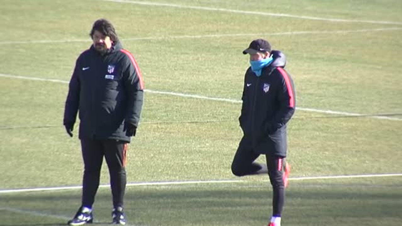 Diego Costa vuelve a trabajar con el grupo