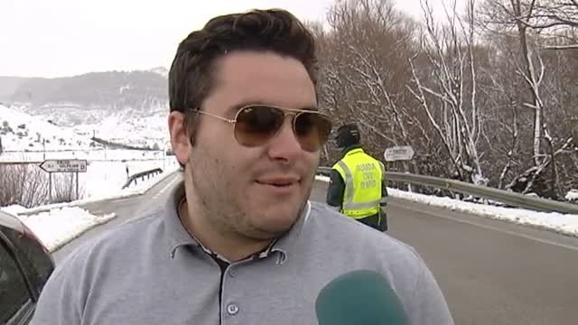 La cota de nieve baja a los 800 metros en el norte de la península