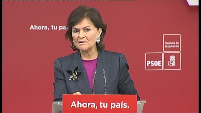 El PSOE apoya claramente al Gobierno para impedir la investidura de Carles Puigdemont