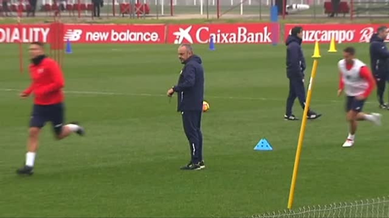 El Sevilla vuelve a los entrenamientos tras colarse en la semifinal de Copa