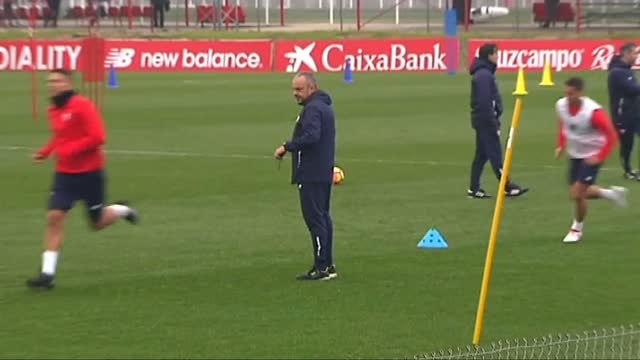 El Sevilla vuelve a los entrenamientos tras colarse en la semifinal de Copa