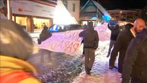 La policía sofoca en Davos un conato de manifestación anticapitalista