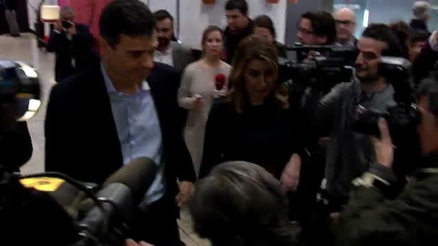 Esperado encuentro entre Susana Díaz y Pedro Sánchez