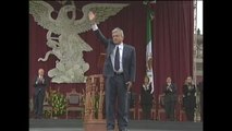 Un muñeco inflable de López Obrador triunfa en las calles de México