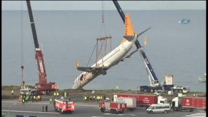 Recuperado el avión accidentado en un aeropuerto de Turquía