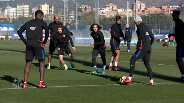 El Barça vuelve al trabajo para preparar su encuentro con el Betis