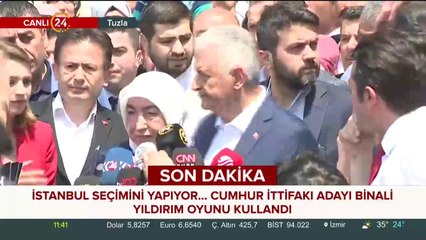 Binali Yıldırım konuşuyor