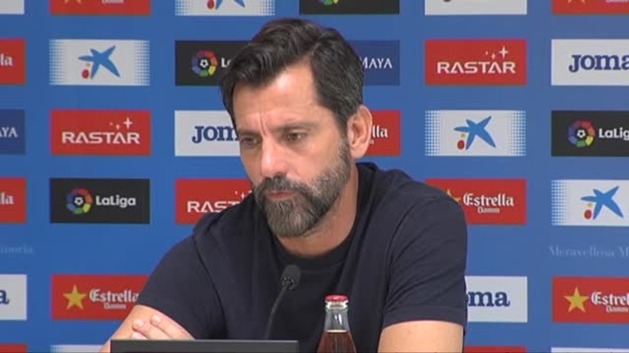 Sánchez Flores: "Prefiero un equipo que acabe el partido con cuatro amarillas que con ninguna"