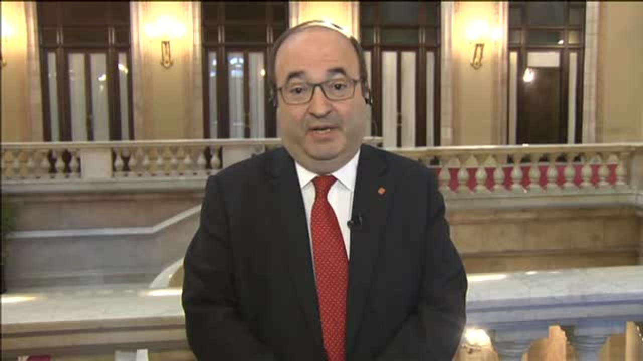 Iceta pide que no se nombre a ningún miembro del Parlament para responsabilidades que no van a poder ejercer por tener causas pendientes