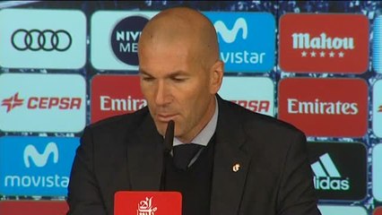 Zidane: "El balón no quiere entrar, no tengo explicación"