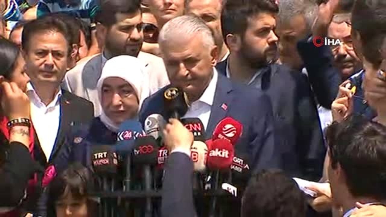 AK Parti İstanbul Büyükşehir Belediye Başkan Adayı Binali Yıldırım: "Bugün kırgınlıkları bırakmak...