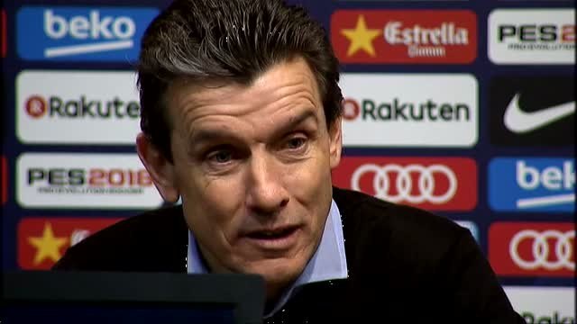 Unzué tras el 5-0 en Copa: Es el primer partido que verdaderamente no hemos sido capaces de competir al rival