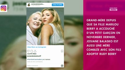 Josiane Balasko : sa "relation tendre" avec son fils adoptif Rudy