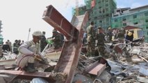 Asciende a 17 el número de muertos por el derrumbe de un edificio en Camboya