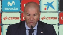 Zidane tras el empate ante el Numancia: 