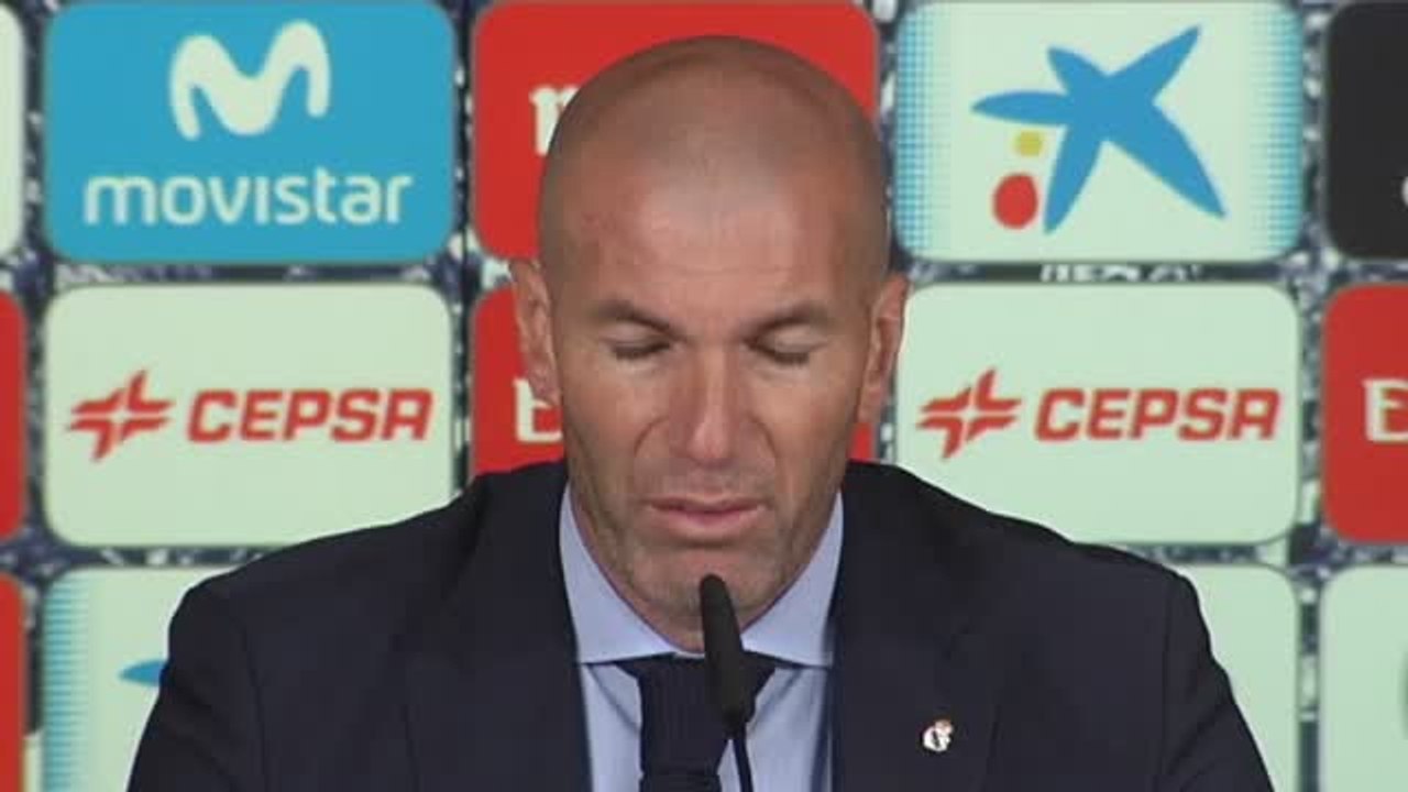 Zidane tras el empate ante el Numancia: "Hicimos un buen partido, pero al final nos ha faltado un poco de gasolina"