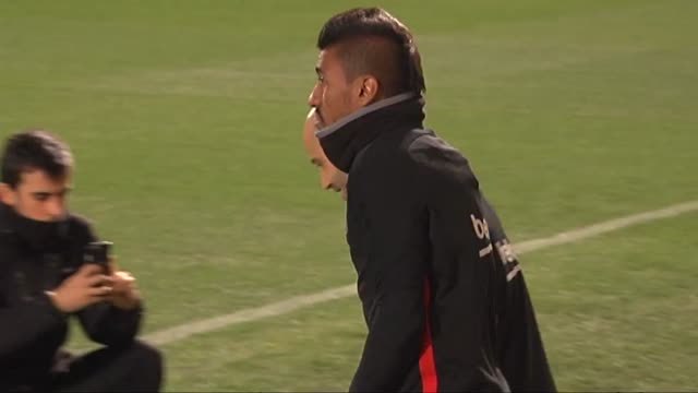 Último entrenamiento del FC Barcelona antes de medirse al Celta