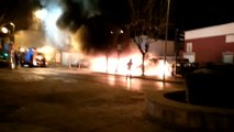 Investigan el incendio de seis coches en Burriana