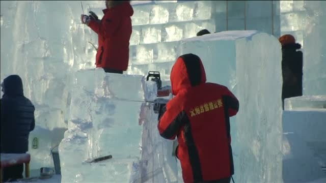 Arranca el Festival de Esculturas de Nieve y Hielo en la ciudad china de Harbin